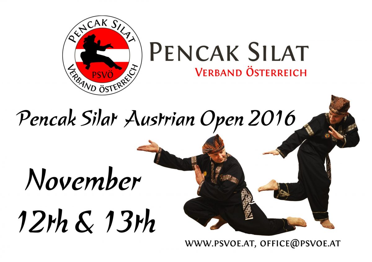 Pencak Silat Austrian Open 2016